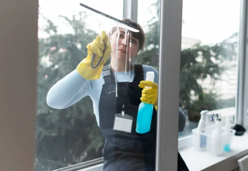 Nettoyage de vitres intérieures et extérieures à Saint-Pierre-de-Curtille
